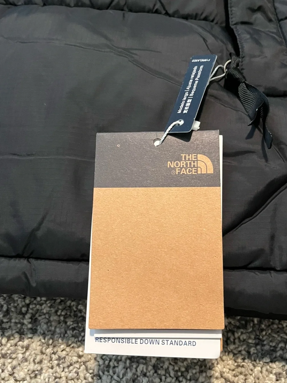 The North Face Black Down Puffer Coat